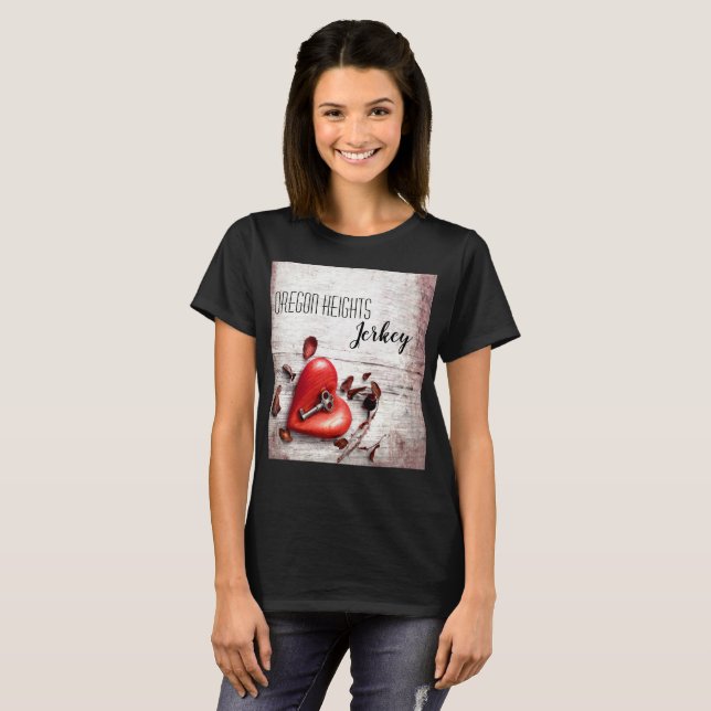 Clave de madera para el país de camisetas de negoc (Anverso completo)