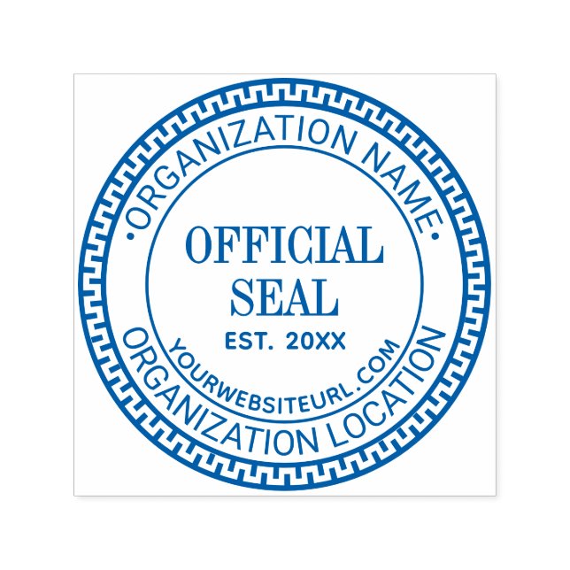 Clave Griega Genérico Nombre de Sello Oficial Loc  (Diseño)