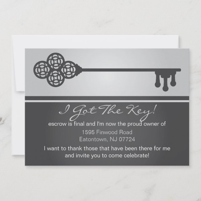 Clave - Invitación a la Invitación de la nueva cám (Anverso)