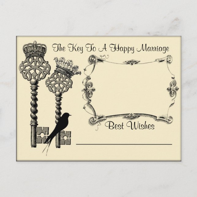 Clave para el consejo matrimonial Guardar la posta (Anverso)