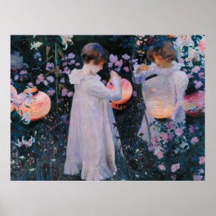 Clavel Lirio Lirio Rosa John Singer Sargent Arte