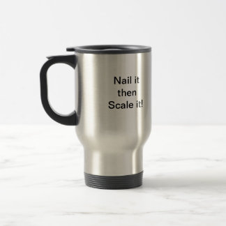 ¡Clávelo entonces lo escalan! Taza