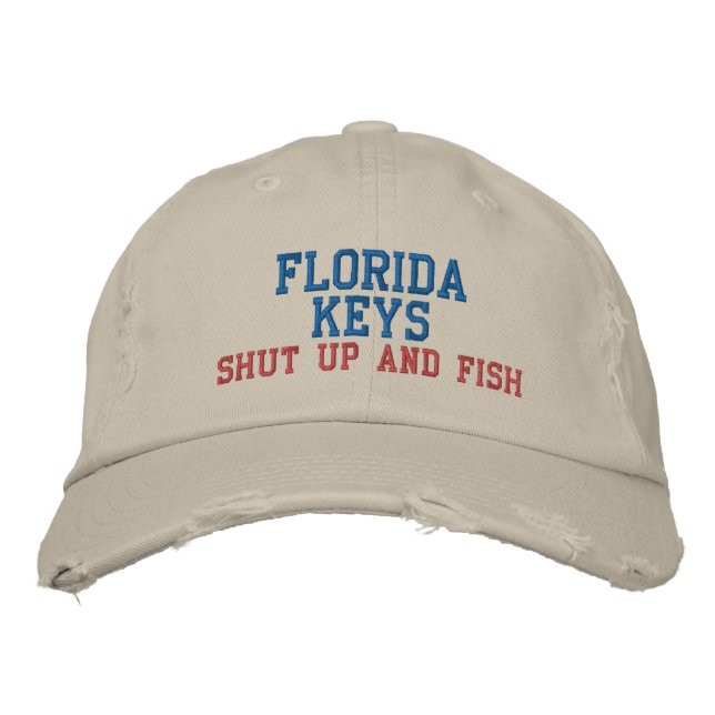 CLAVES DE FLORIDA CERRADAS Y GORRA DE PESCADO (Anverso)