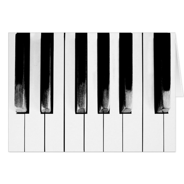 Claves de piano antiguas (Anverso (Horizontal))