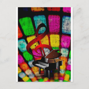 Claves de piano de música notas instrumentos de de