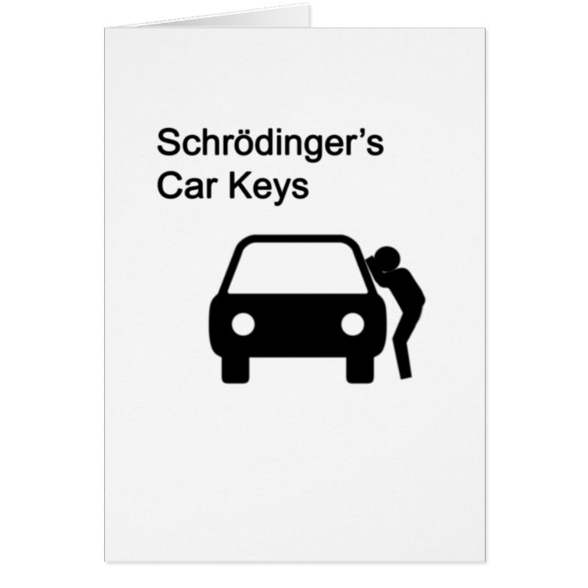 Claves del coche de Schrodinger (Frente)