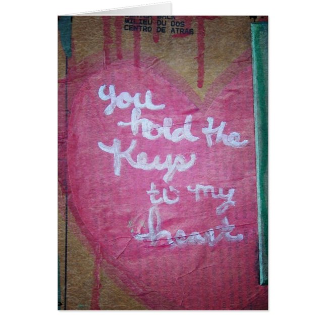 Claves para los medios mixtos de mi corazón (Frente)