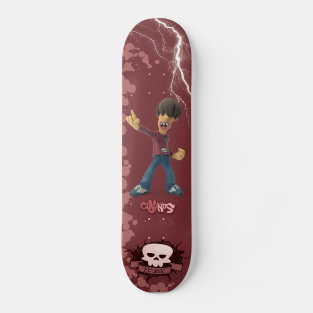 Clay Kids - Skateboard Robbie (Anverso)