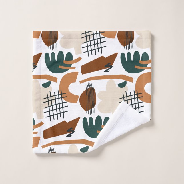 Clean Abstract Boho Pattern | Modern Minimal (Toallita)
