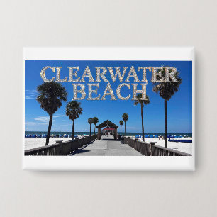 Clearwater Beach Florida Botón
