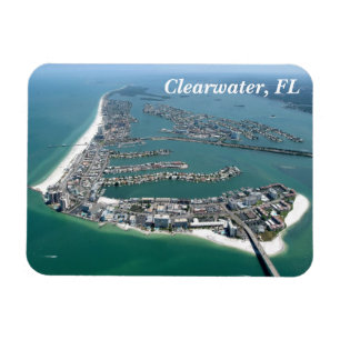 Clearwater Florida desde arriba del imán