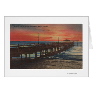 Clearwater, Florida - Sunset View of Fishing Pie