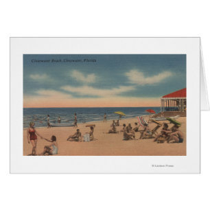 Clearwater, la Florida - vista de la playa de