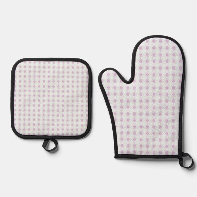 Clementine Oven Mitt y Pot Holder Set (Anverso)