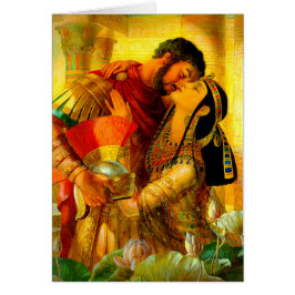 Cleopatra & Marc Antony por Leyendecker