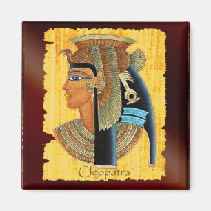"Cleopatra" Reina de los antiguos imanes de arte d