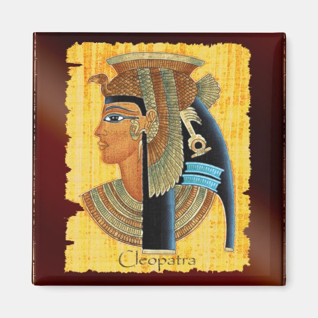 "Cleopatra" Reina de los antiguos imanes de arte d (Frente)