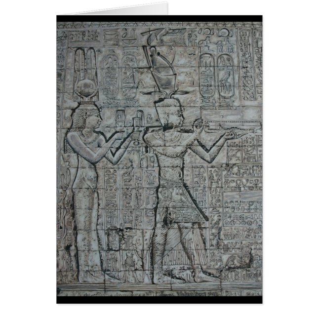 Cleopatra y Caesarion (Frente)