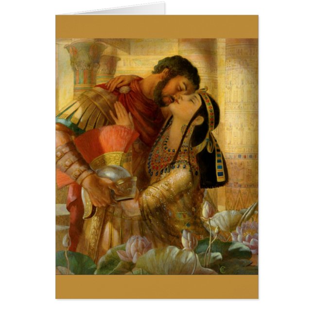 Cleopatra y Marc Antonio por Leyendecker (Frente)