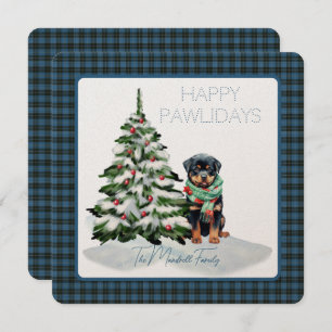 Clérigo Ancient Tartan Happy Pawlidays Dog