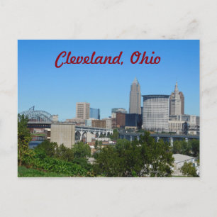 Cleveland clásico, postal OH