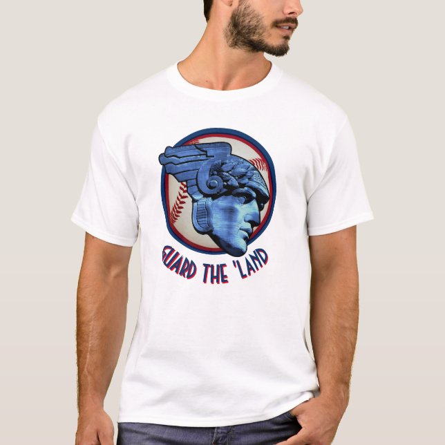 Cleveland guarda la camiseta de arte de la tierra (Anverso)