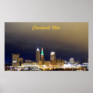 Cleveland, OH millón de posters de la opinión del