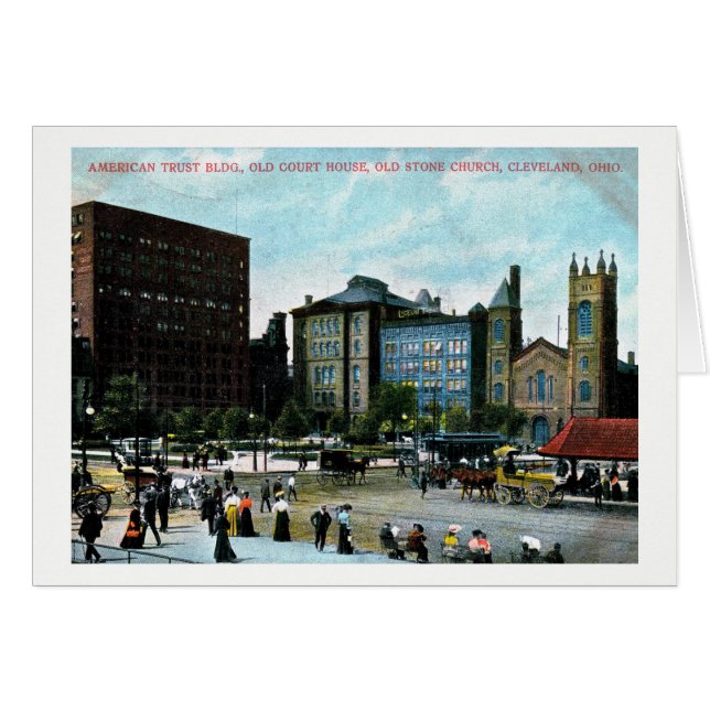 Cleveland, Ohio, 1907 ve, vintage (Anverso (Horizontal))