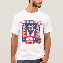 Cleveland Ohio, camiseta básica para hombres