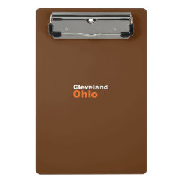 Cleveland, Ohio Mini Portapapeles