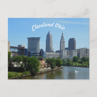 Cleveland, postal de la línea aérea del río Ohio (