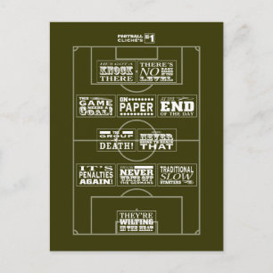 Cliché de fútbol postal Nº 1