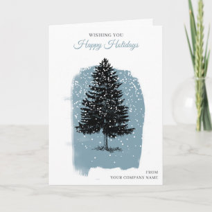 Clientes Empleados de Navidad Árbol Vintage