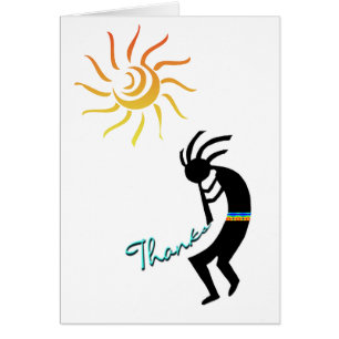 Cliff Dweller, Kokopelli, flauta nativa estadounid