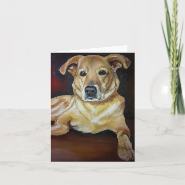 "Clifford" - Tarjetas de notas para retratos Masco (Anverso)