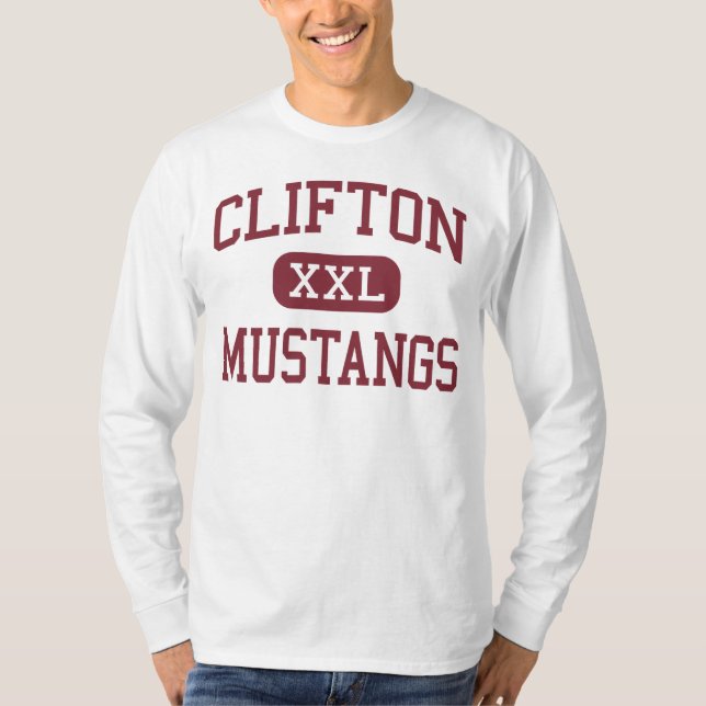 Clifton - mustangos - alto - Clifton New Jersey (Anverso)