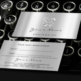 Clínica Dental Dentist Silver Logo Cita gris