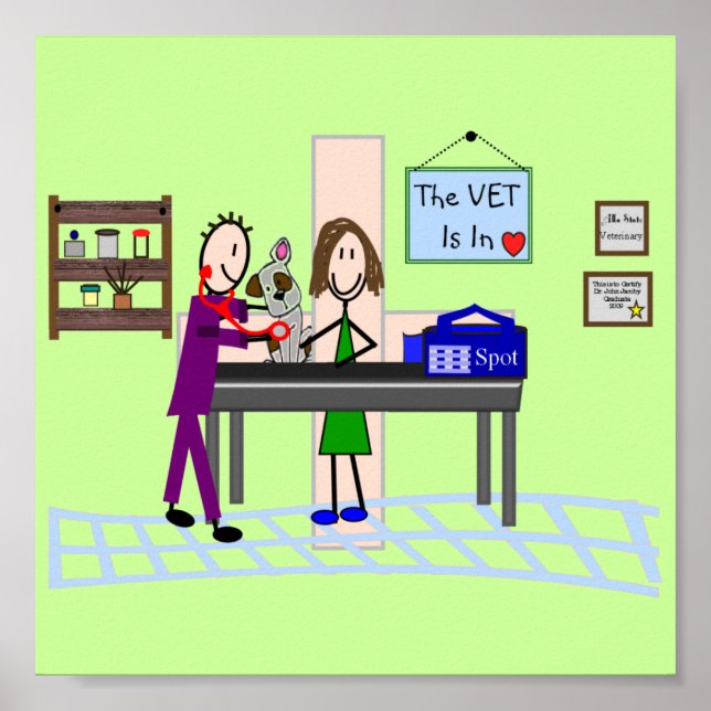 Clínica Veterinaria Arte Enmarcado (Frente)