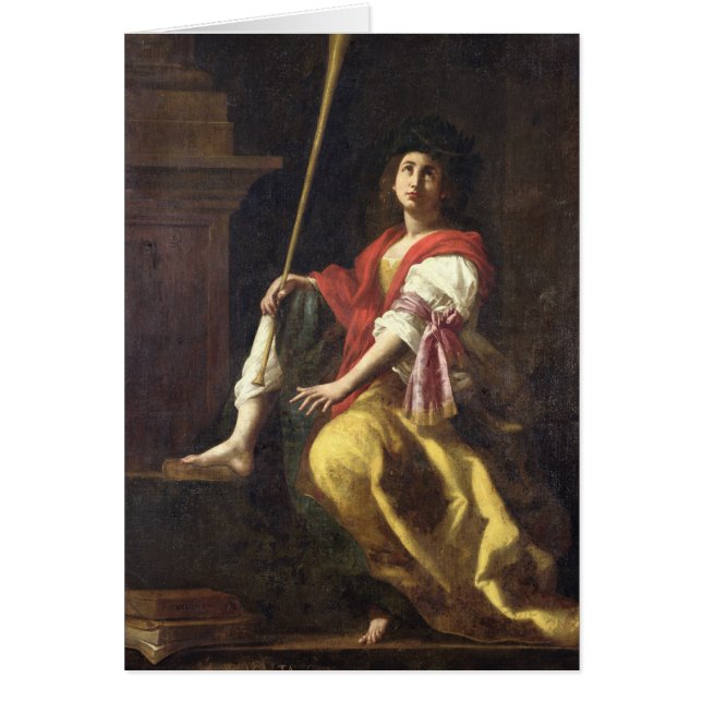 Clio, musa de la historia, 1624 (Frente)