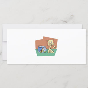 Clipart de petanca de gato y peces