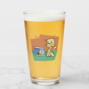 Clipart de petanca de gato y peces