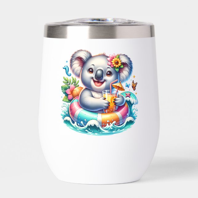 Clipart de sublimación de koala de verano-97702 (Frente)