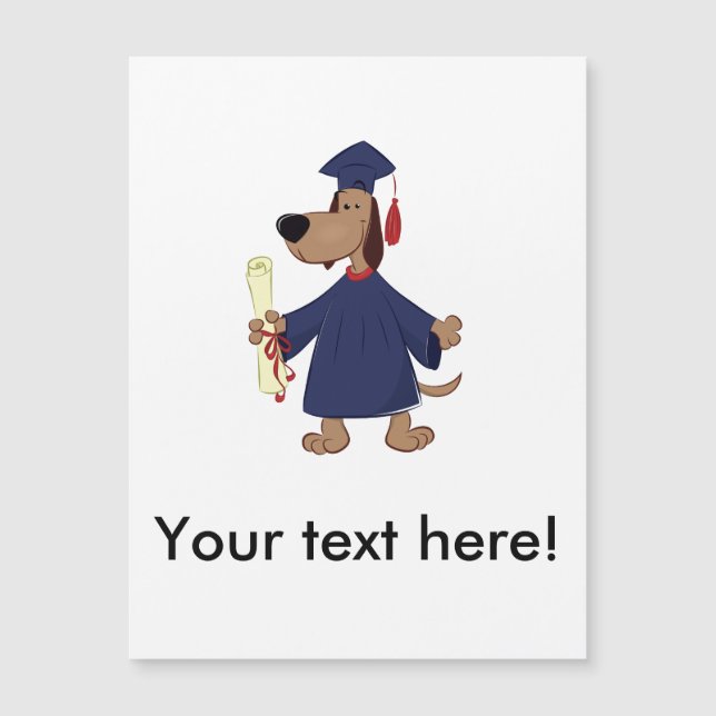 Clíparte de perros graduados (Anverso)