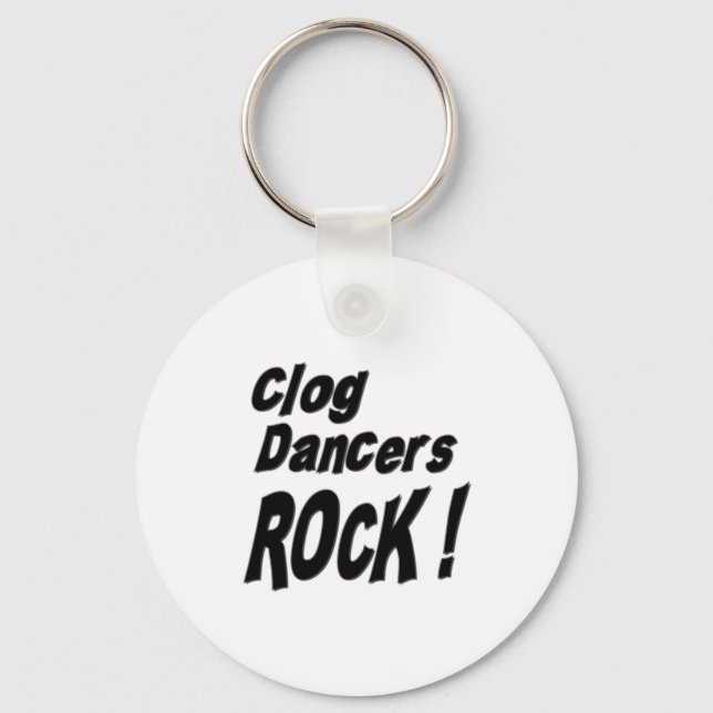 ¡Clog Dancers Rock! Llavero (Anverso)