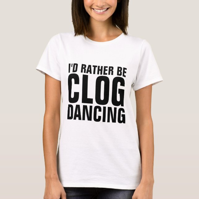 CLOG DE BLOG BAILANDO Camisetas (Anverso)