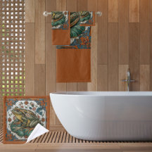 Cloisonne Frog on Lily Pad