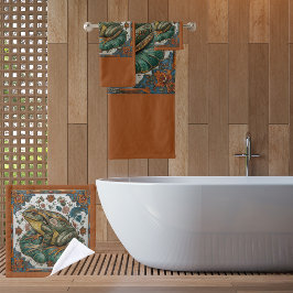 Cloisonne Frog on Lily Pad