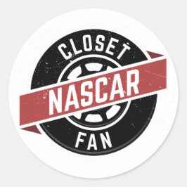 ClosetNASCARFan Pegatina