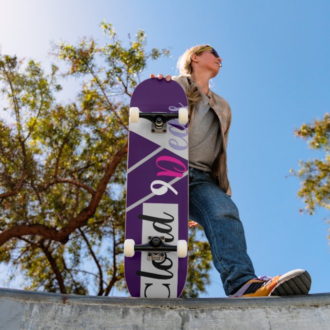 Cloud 9 Decks Skateboard Deck (Exterior 1)