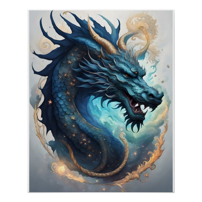 cloud dragon poster (Anverso)